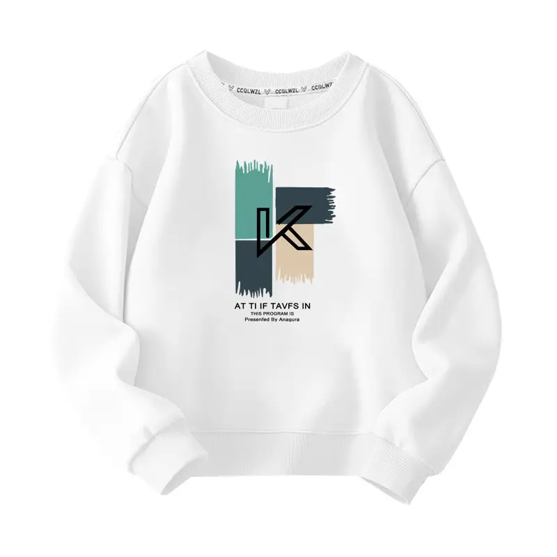 White Graphic Sweatshirt for Boys Medium to XL - Image 14