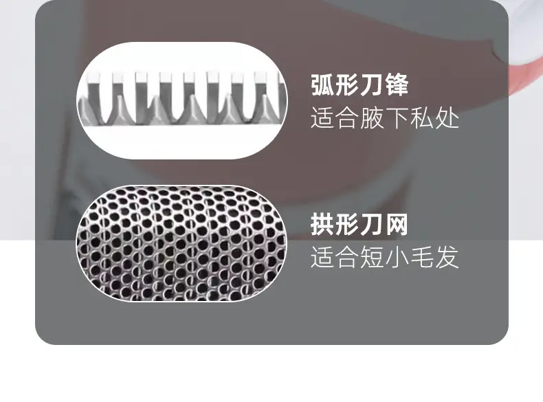Four-in-One Women's Electric Underarm Razor Trimmer Scraper — feature 9
