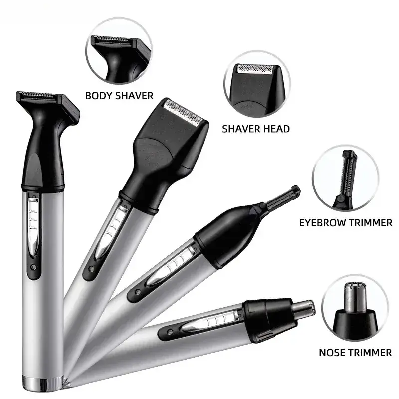 Four-in-One Women's Electric Underarm Razor Trimmer Scraper
