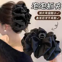 Black Bow Headband for Girls New Year Clip Back Hairpin — feature 15