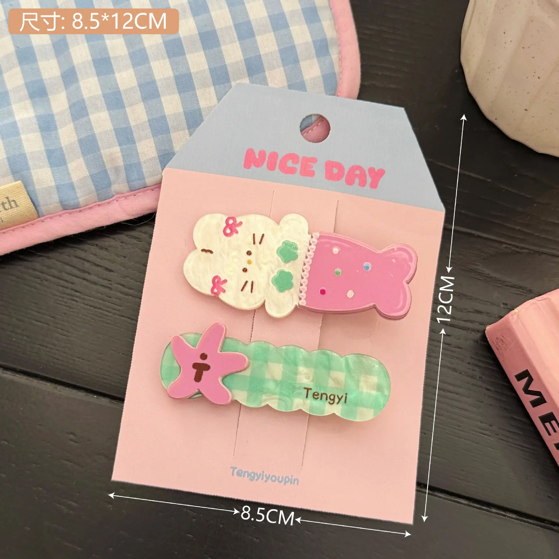 Cute Cartoon Puppy Hairpin Clip Set for Girls - Image 2
