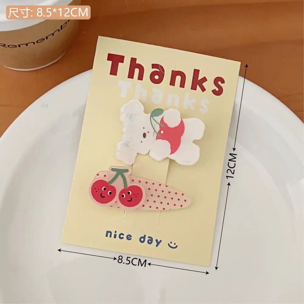 Cute Cartoon Puppy Hairpin Clip Set for Girls - Image 24