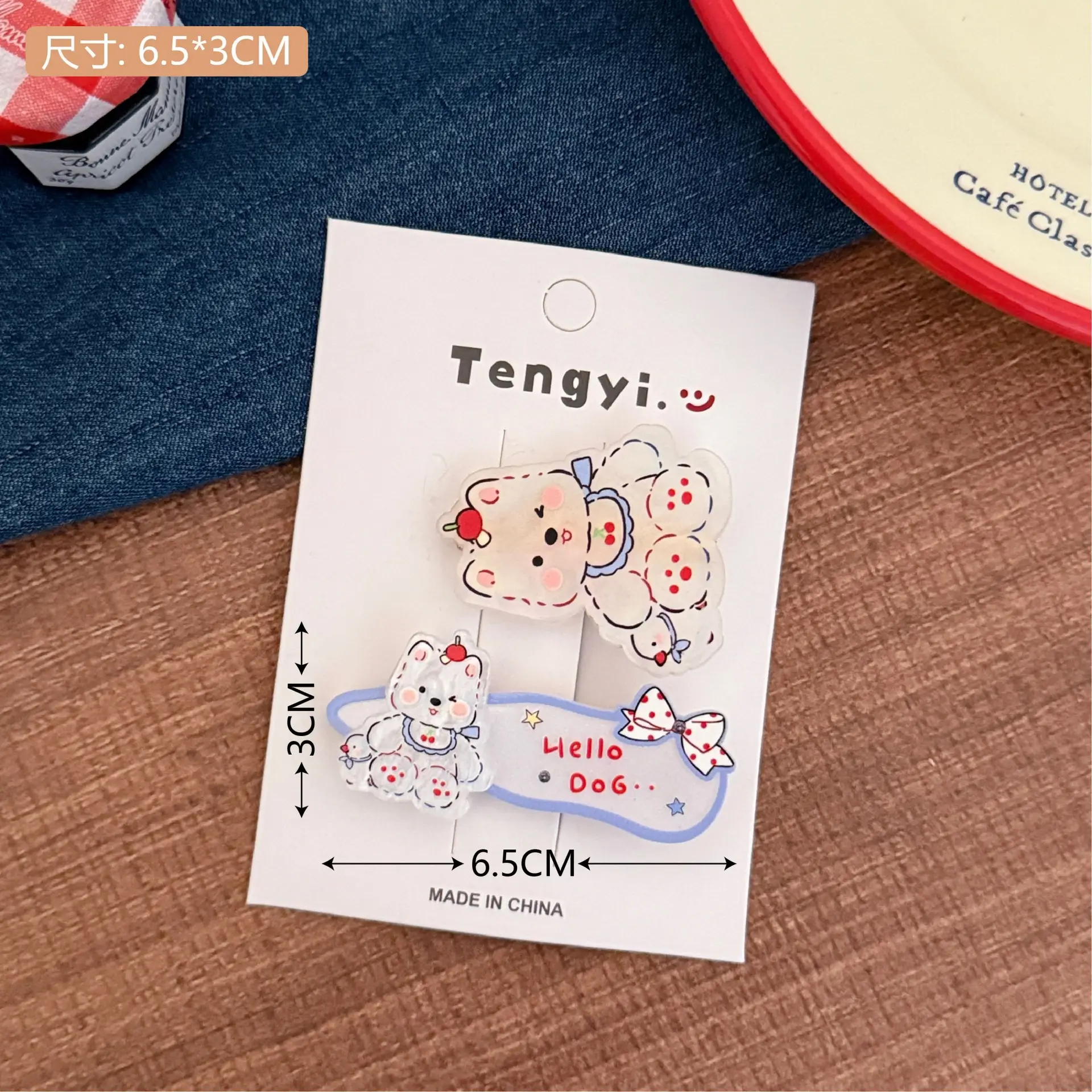 Cute Cartoon Puppy Hairpin Clip Set for Girls - Image 51