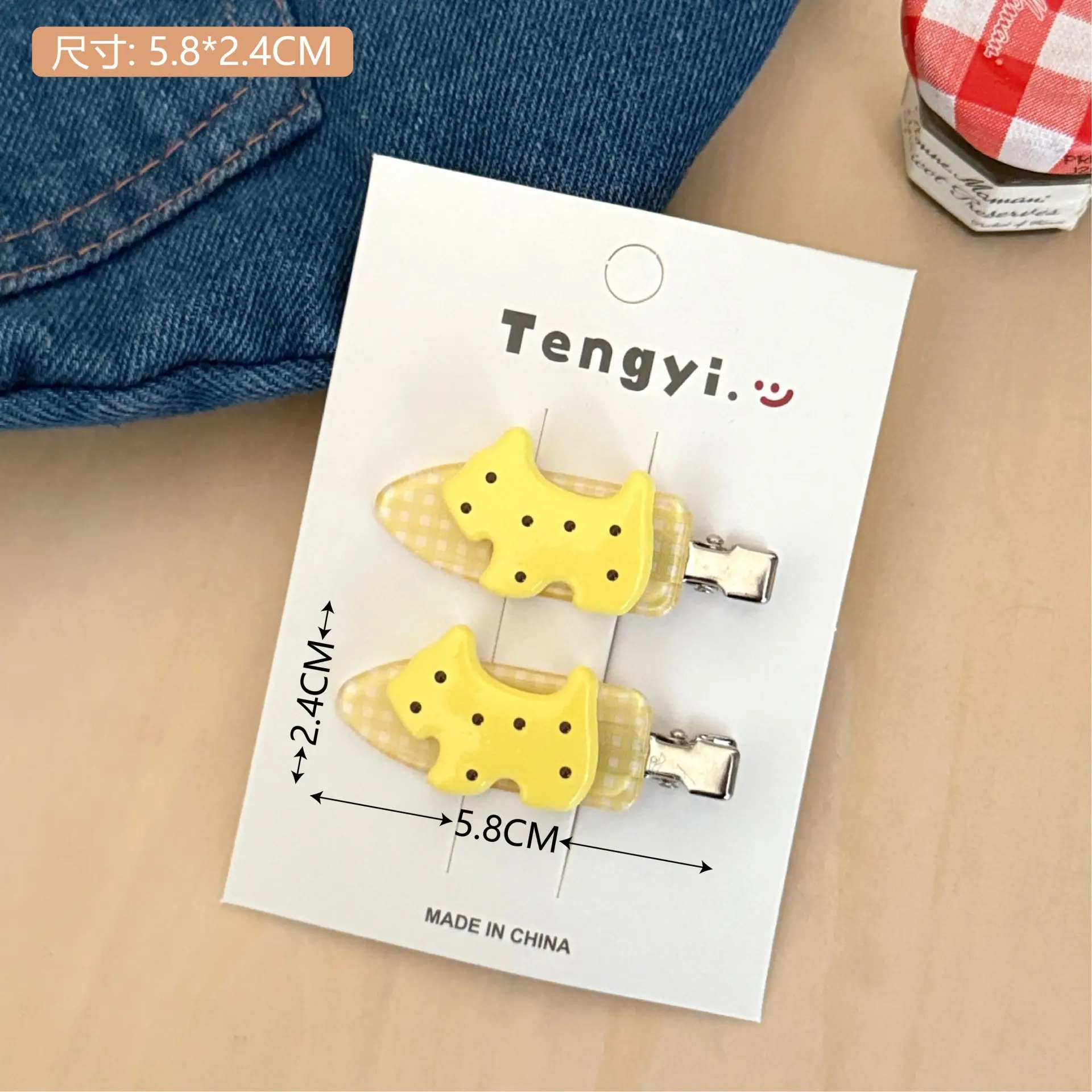 Cute Cartoon Puppy Hairpin Clip Set for Girls - Image 53