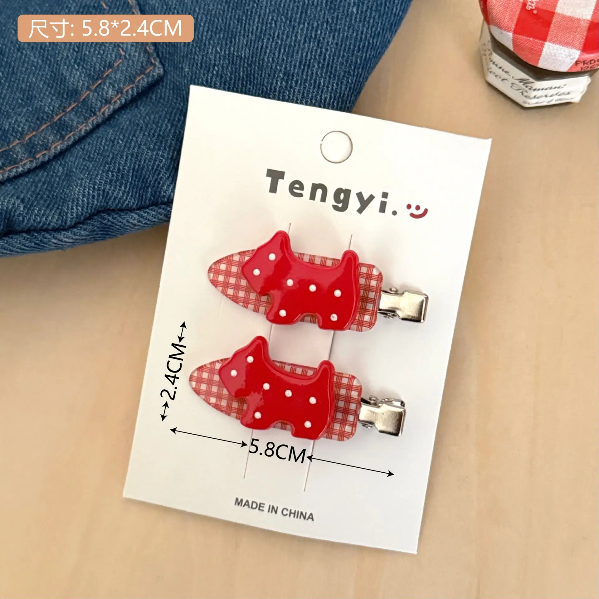 Cute Cartoon Puppy Hairpin Clip Set for Girls - Image 54