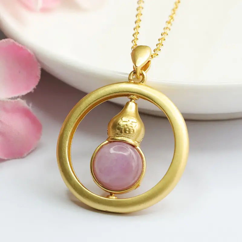 Guan Yu Purple Kunzite Necklace for Women