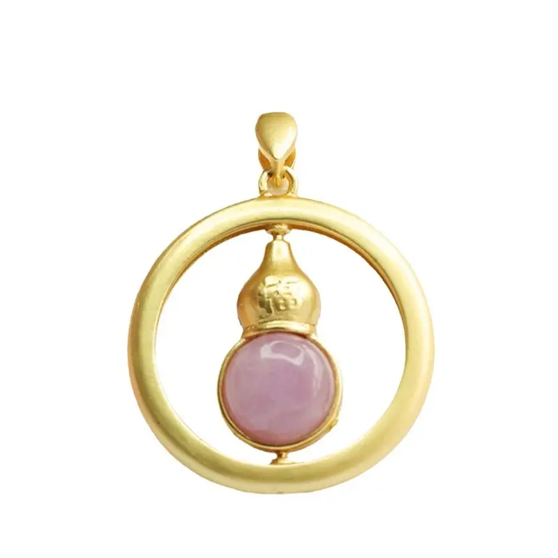 Guan Yu Purple Kunzite Necklace for Women