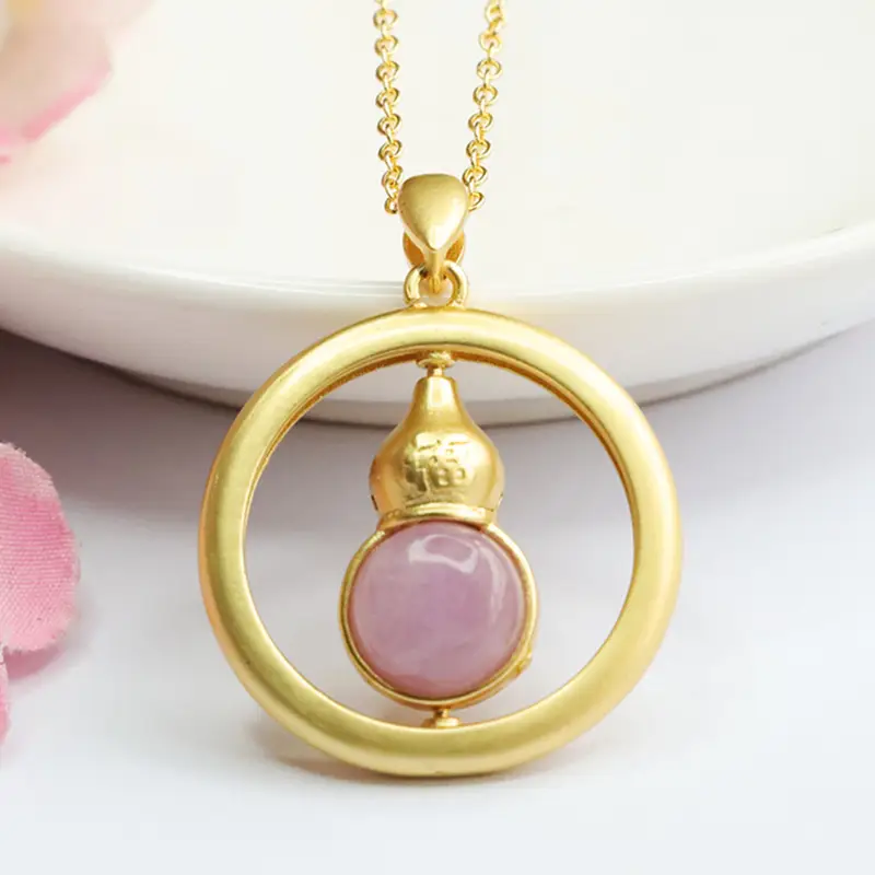 Guan Yu Purple Kunzite Necklace for Women — feature 4