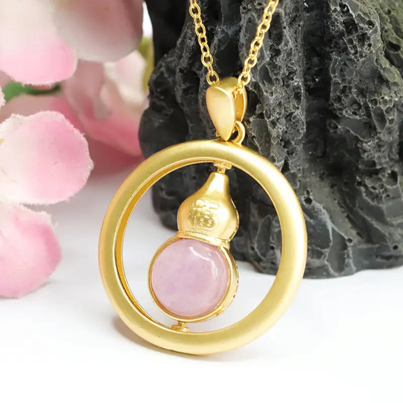Guan Yu Purple Kunzite Necklace for Women — feature 9