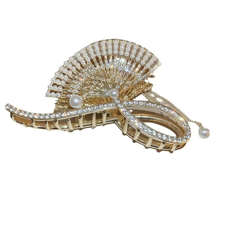 Red Flocking Tassel Hair Clip for Women 2023 - Image 19