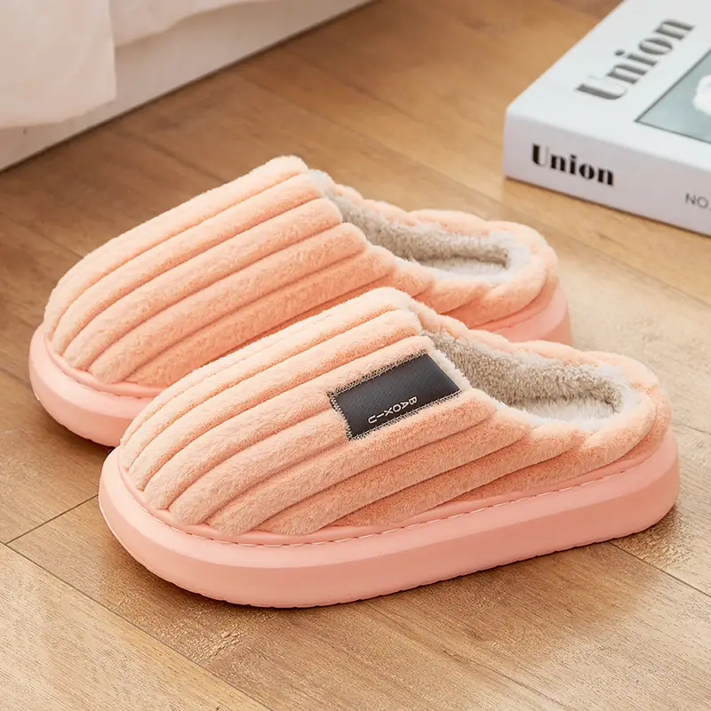 Men's Cotton Warm Slippers Plus Size Winter - Image 4