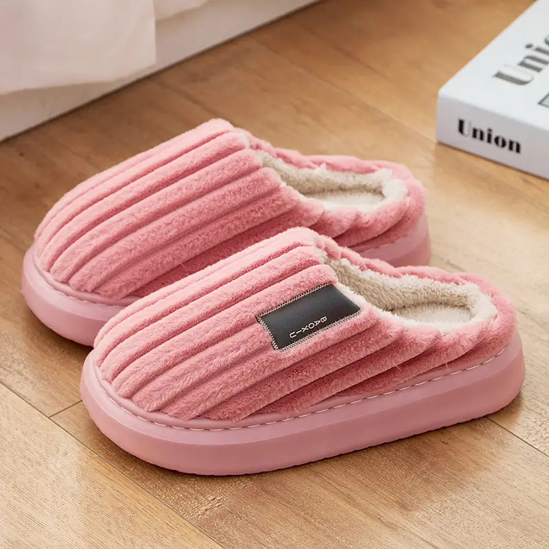 Men's Cotton Warm Slippers Plus Size Winter - Image 5