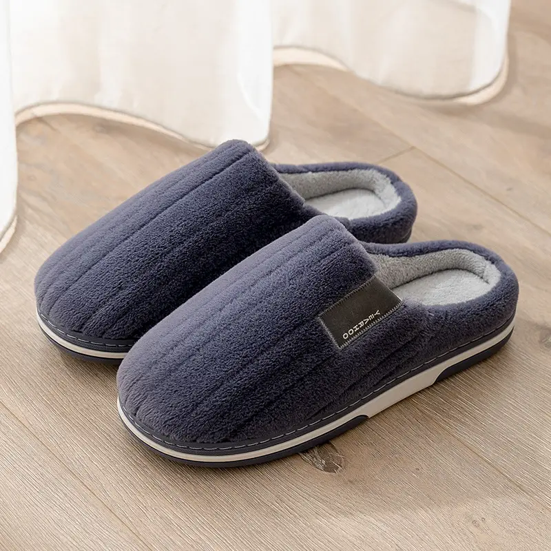 Men's Cotton Warm Slippers Plus Size Winter - Image 6