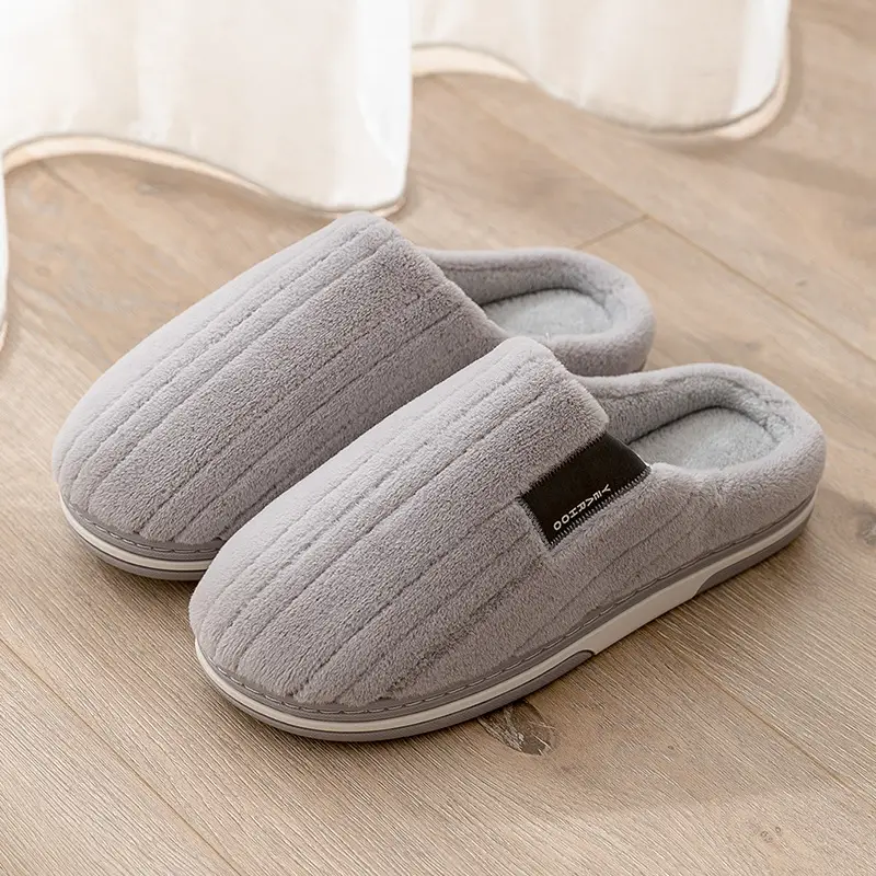 Men's Cotton Warm Slippers Plus Size Winter - Image 7