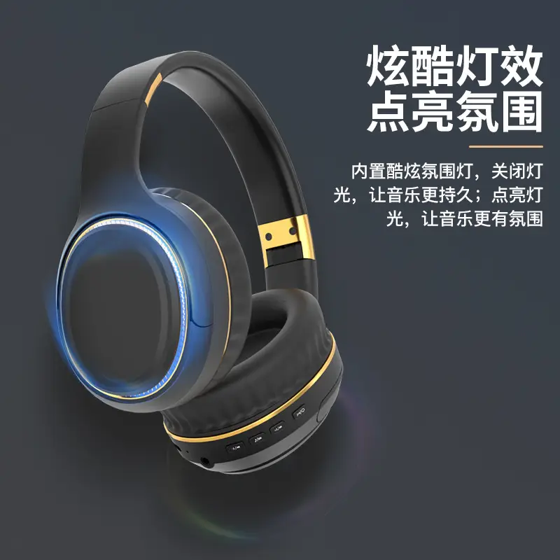 Wireless Bluetooth Headset with Heavy Bass & Foldable Design - Image 7