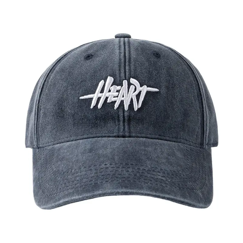 Embroidered Peaked Baseball Cap for Men Women, Adjustable, Cotton, Multi Color - Image 10