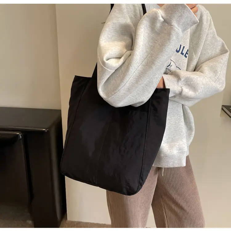 Women's Green Waterproof Nylon Tote Bag — feature 24