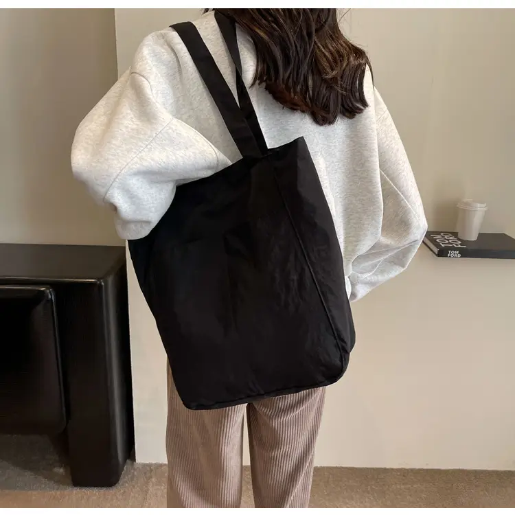 Women's Green Waterproof Nylon Tote Bag — feature 29