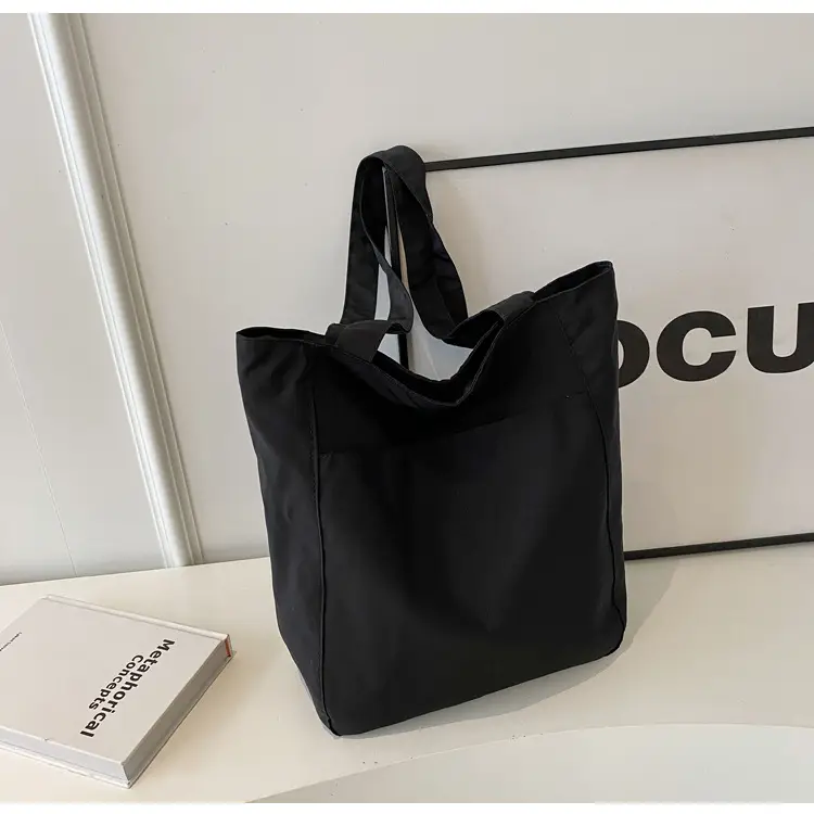 Women's Green Waterproof Nylon Tote Bag — feature 46