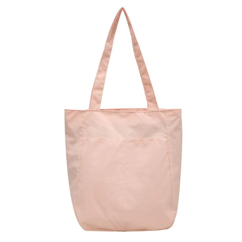 Women's Green Waterproof Nylon Tote Bag - Image 3