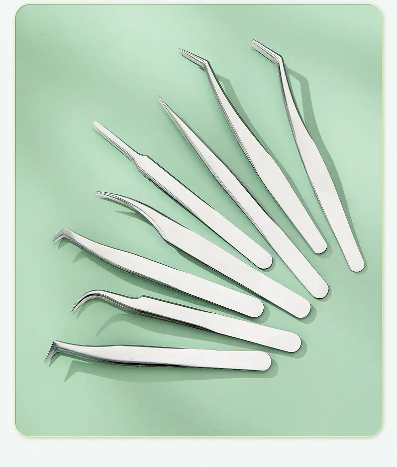 Stainless Steel False Eyelash Curler Set of 7 — feature 16