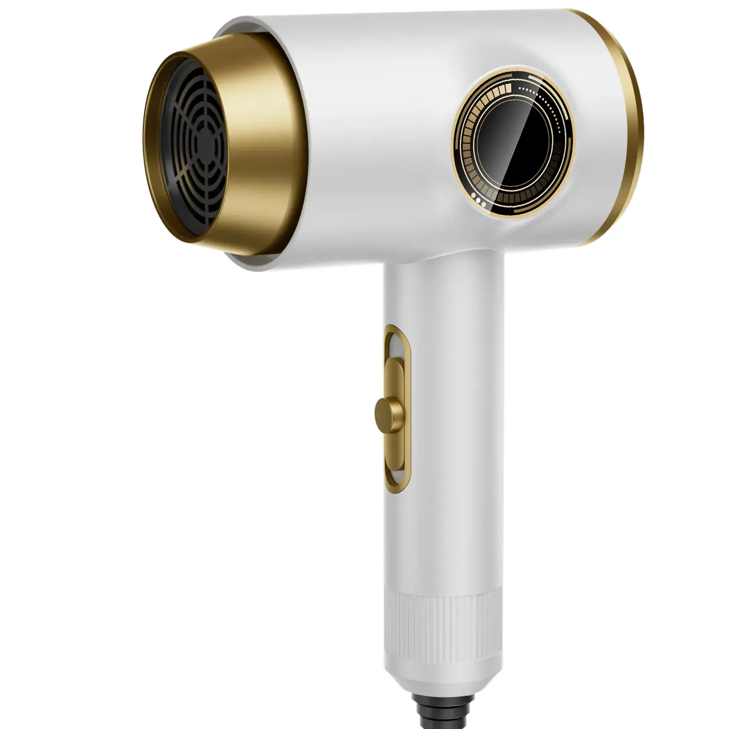 Green Hair Dryer 21mS Cold Hot Blue Light