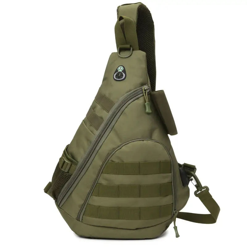 Tactical Shoulder Bag Black New Outdoor Sports Charging - Image 3
