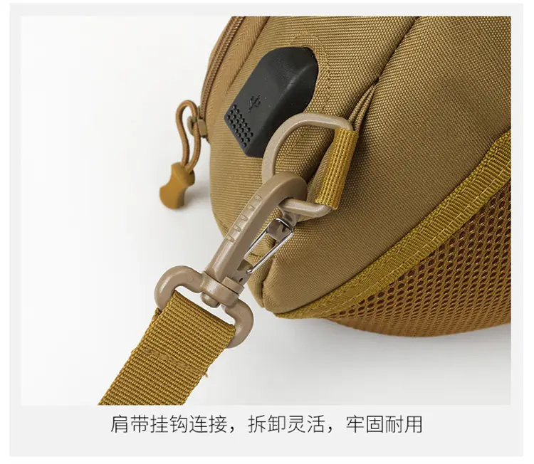 Tactical Shoulder Bag Black New Outdoor Sports Charging — feature 31