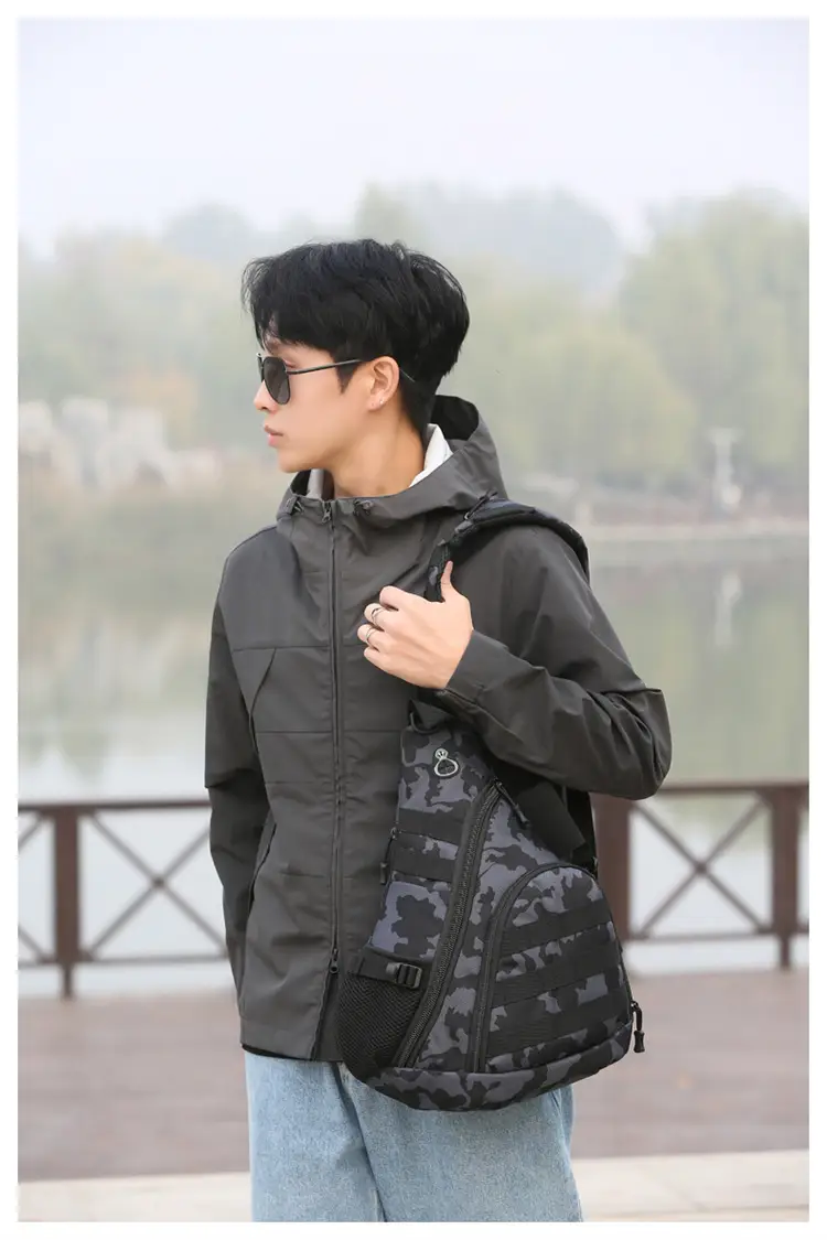 Tactical Shoulder Bag Black New Outdoor Sports Charging — feature 37