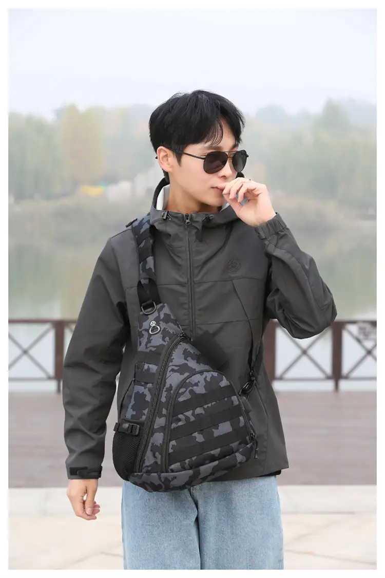 Tactical Shoulder Bag Black New Outdoor Sports Charging — feature 39