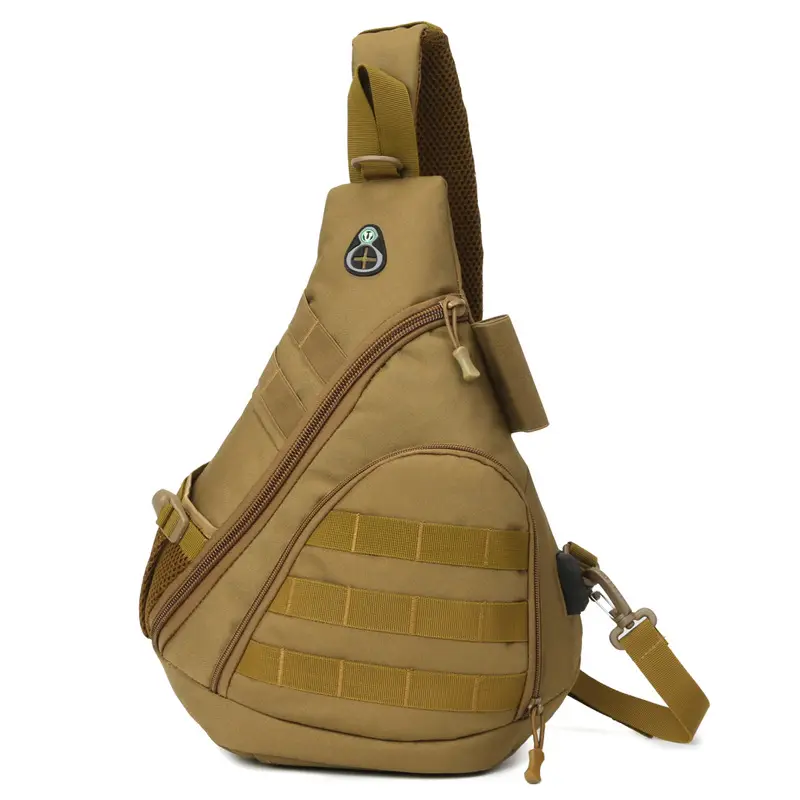 Tactical Shoulder Bag Black New Outdoor Sports Charging - Image 2