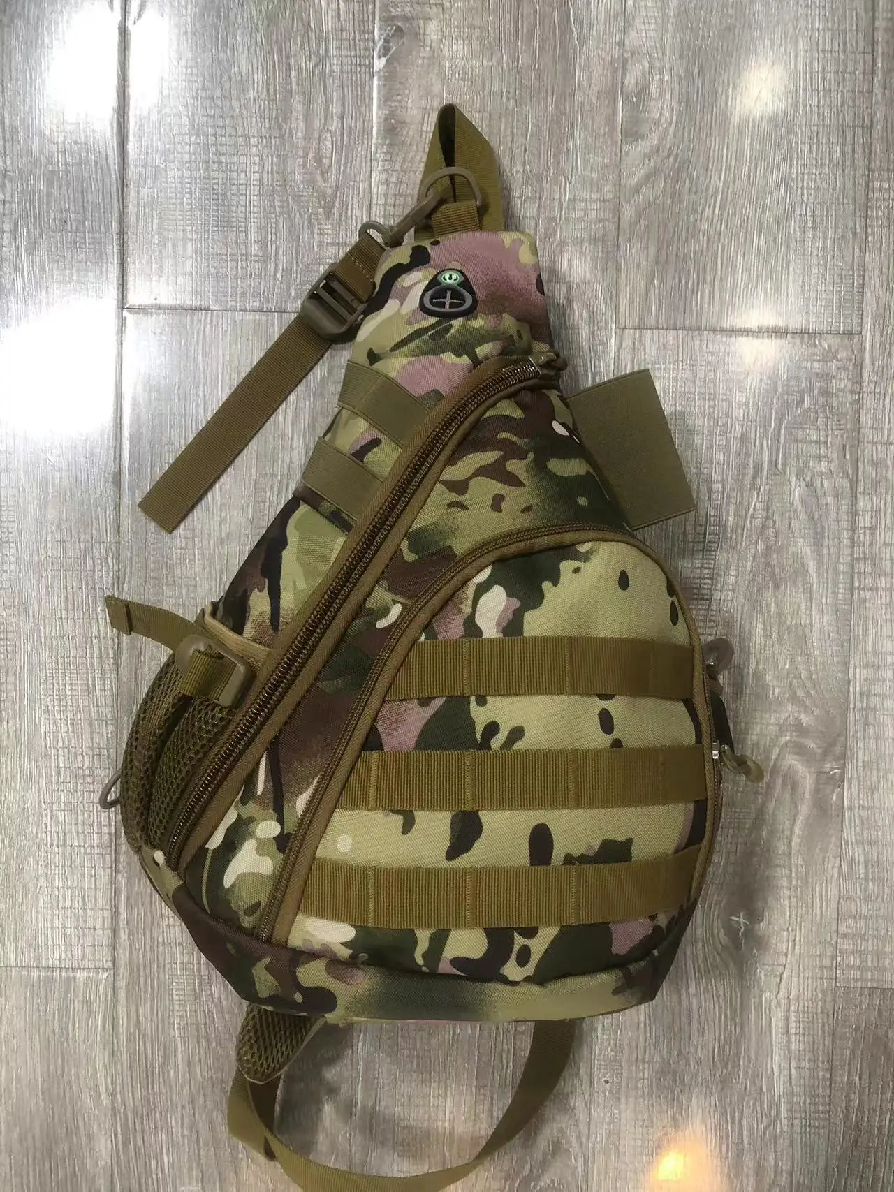 Tactical Shoulder Bag Black New Outdoor Sports Charging - Image 6