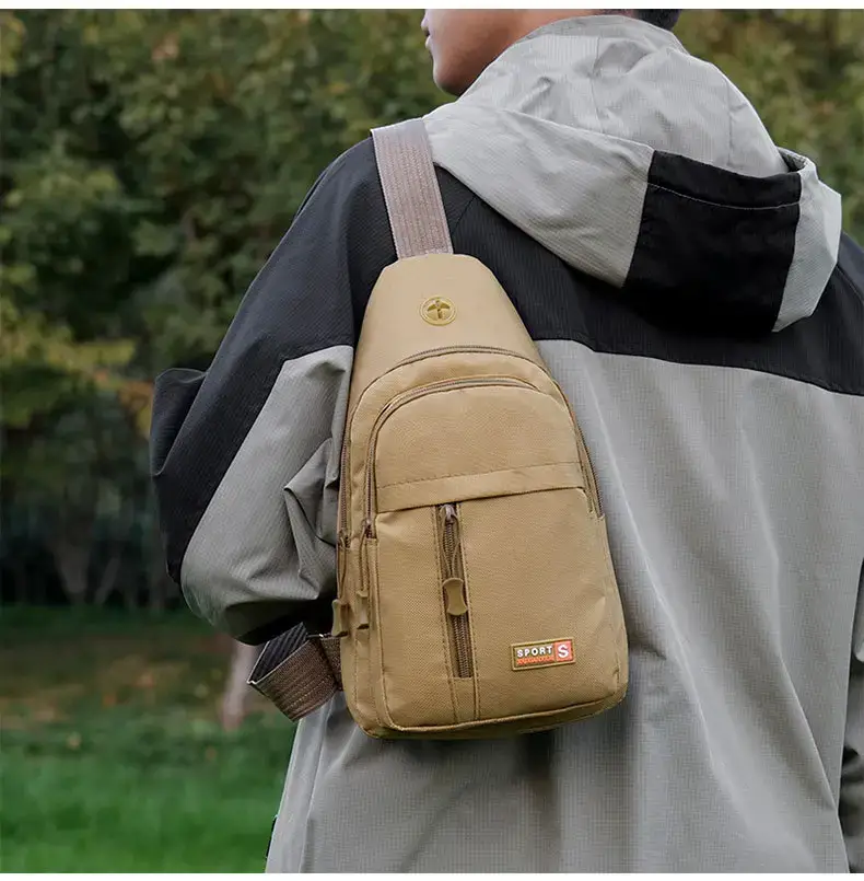 Men's Digital Print Messenger Bag High Capacity Sports Casual — feature 13