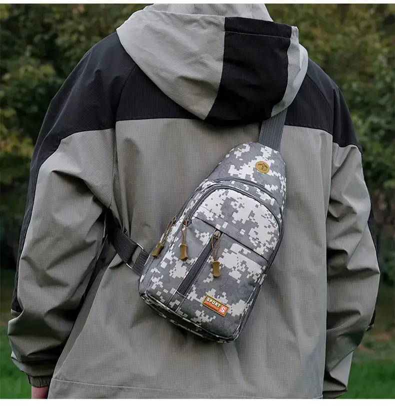 Men's Digital Print Messenger Bag High Capacity Sports Casual — feature 18