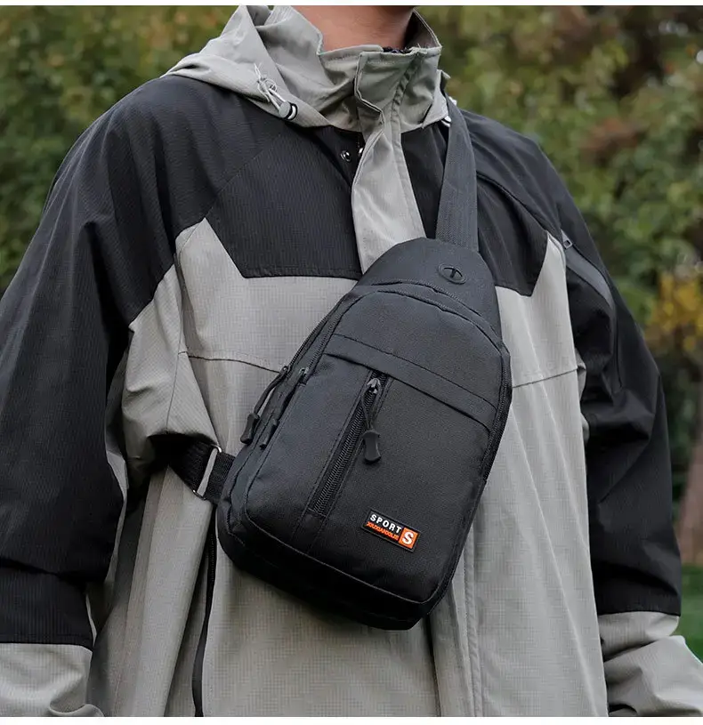 Men's Digital Print Messenger Bag High Capacity Sports Casual — feature 20