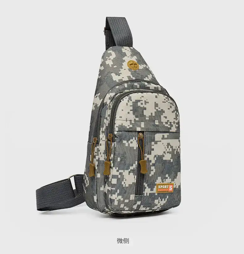 Men's Digital Print Messenger Bag High Capacity Sports Casual — feature 23