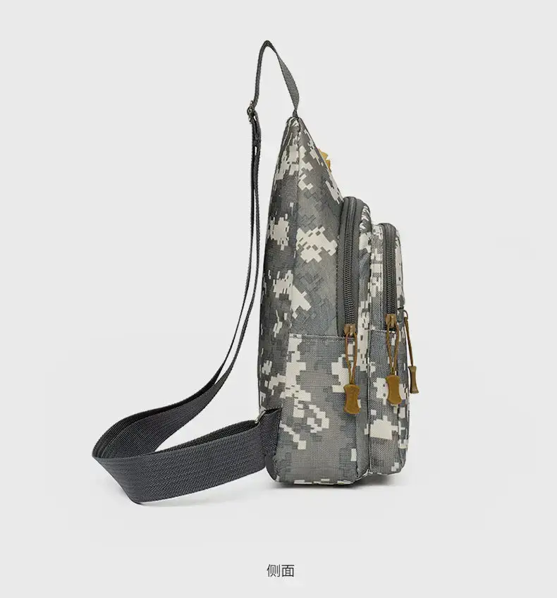 Men's Digital Print Messenger Bag High Capacity Sports Casual — feature 24