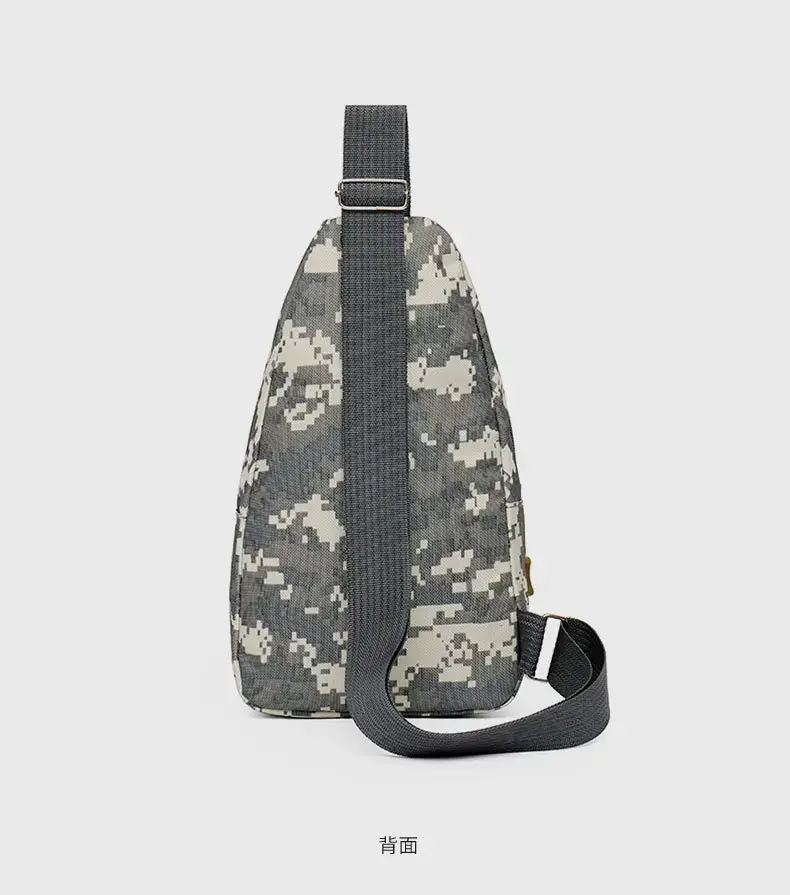 Men's Digital Print Messenger Bag High Capacity Sports Casual — feature 25