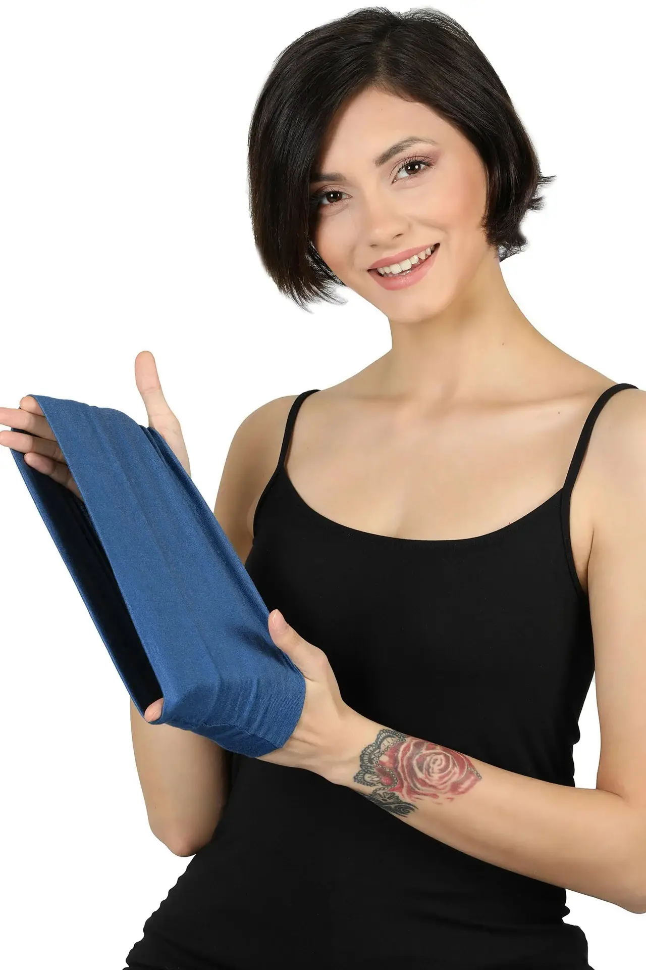 Women's Retro Sweat-Absorbent Headband with Elastic Band — feature 10