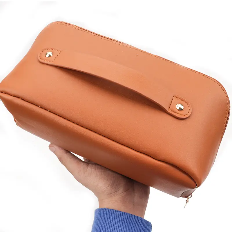 Pink Travel Storage Bag 23x12.5x11.5cm