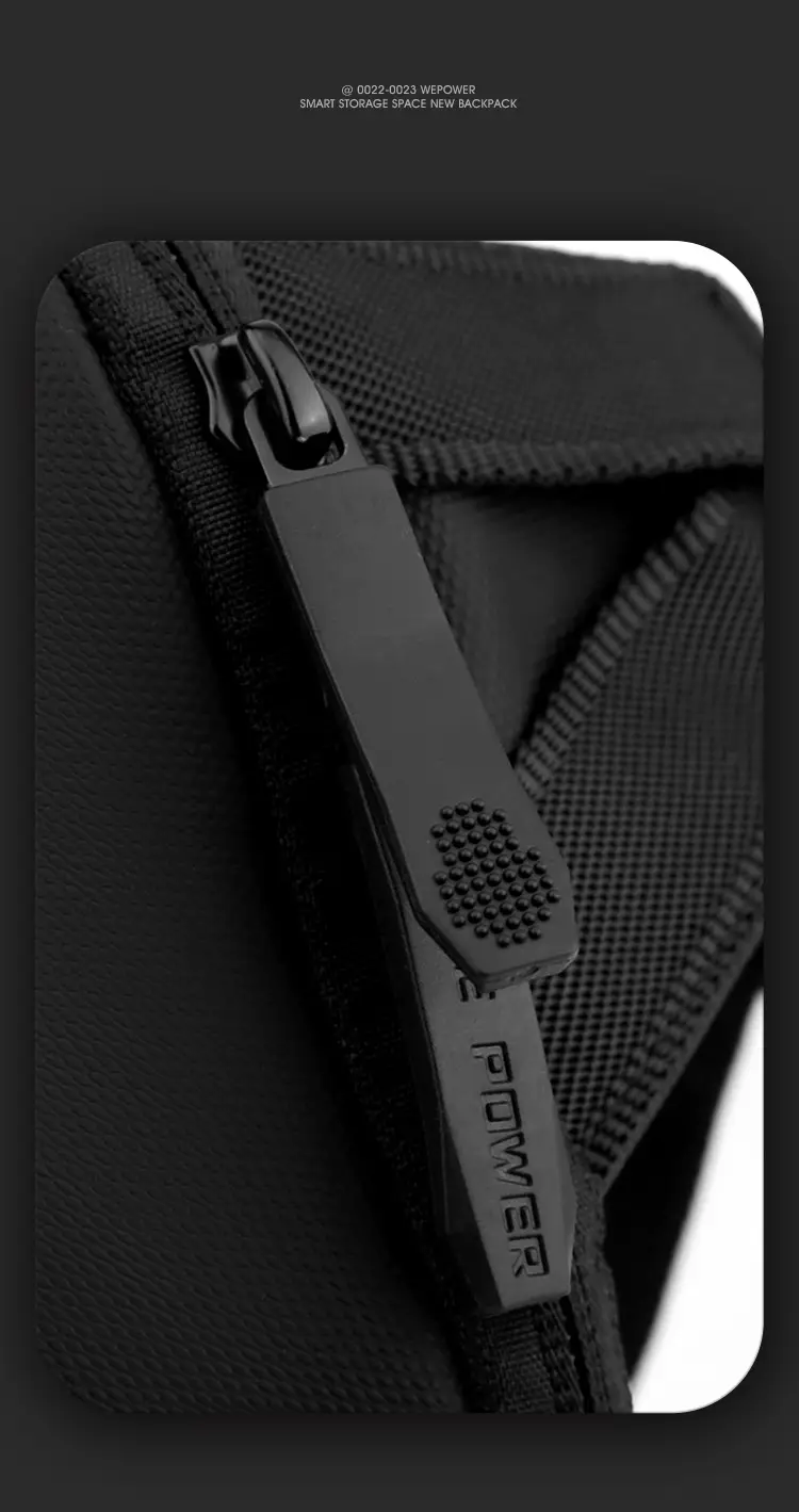 Men's Black Multi-Functional Waist Bag with Camera & Tablet — feature 19
