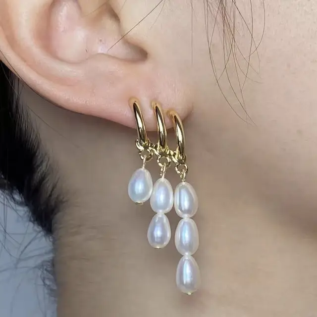 925 Silver Pearl Earrings for Women