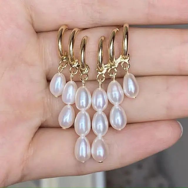 925 Silver Pearl Earrings for Women
