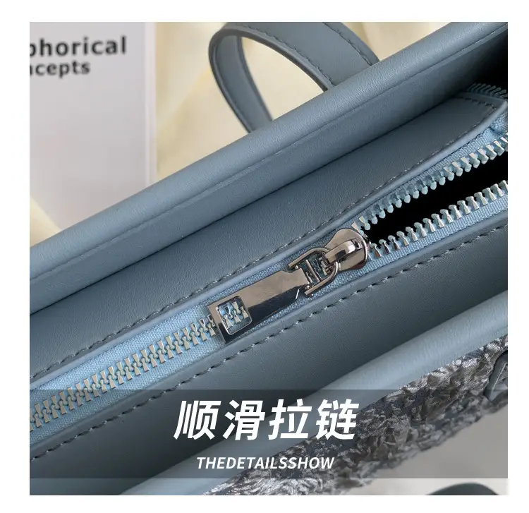 Pearl Chain Shoulder Bag for Women with Pearl Embroidery — feature 7