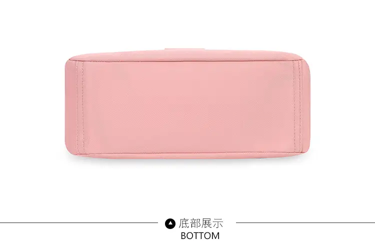 Light Blue Nylon Shoulder Bag for Women — feature 34