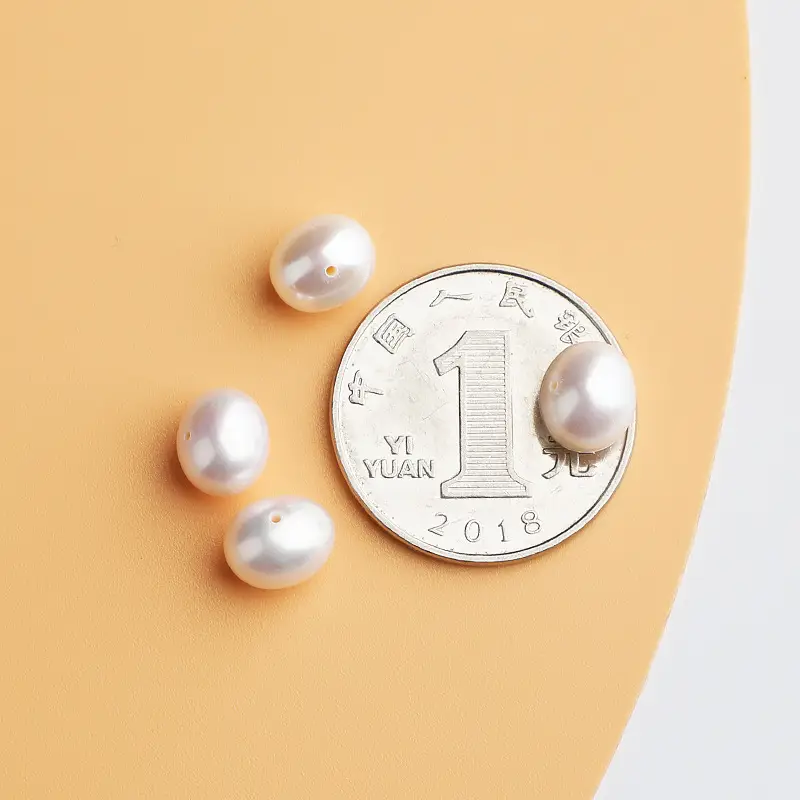 Natural Pearl 7-8mm DIY Jewelry Set - Image 4