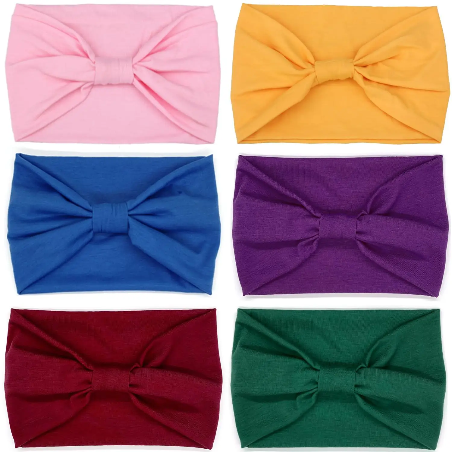 Purple Wide Headband for Women Large Size - Image 40