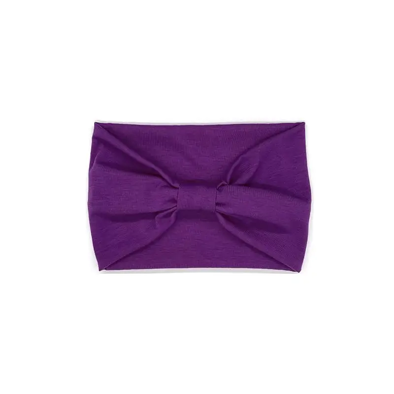 Purple Wide Headband for Women Large Size - Image 14