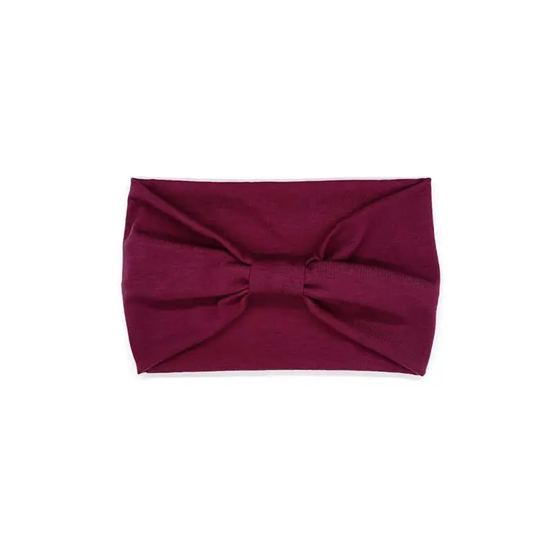 Purple Wide Headband for Women Large Size - Image 2