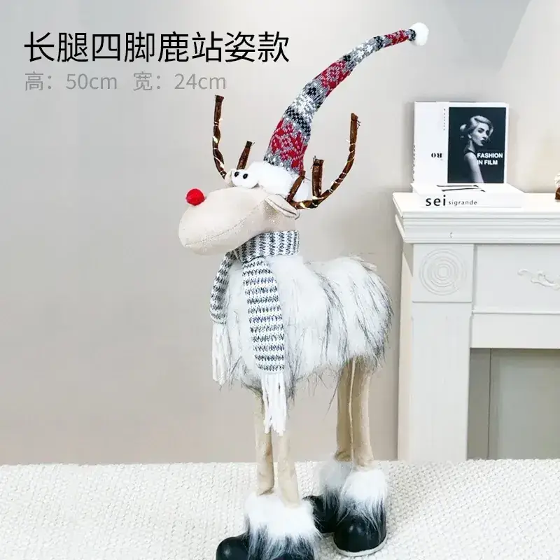 Christmas Deer Doll Decor for Home Office - Image 6